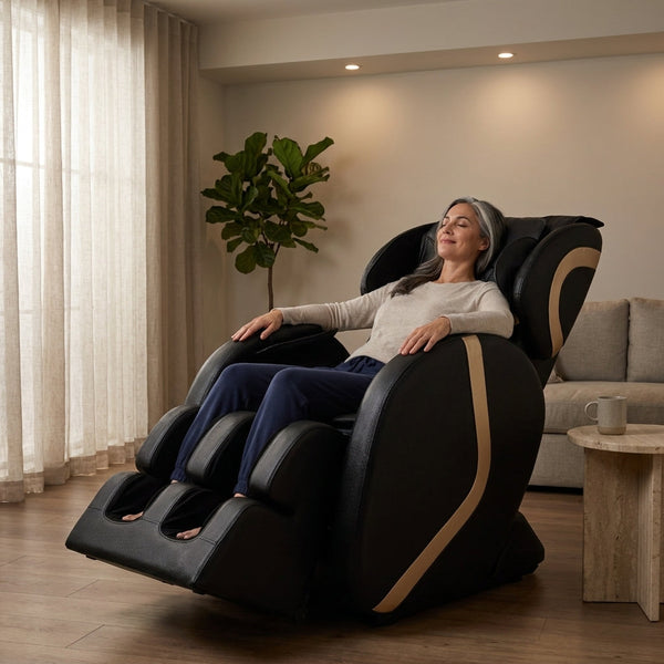 Massage Chair Built for Full Body Relief, Zero Gravity Technology, Heating Functions, 5 Automatic Modes